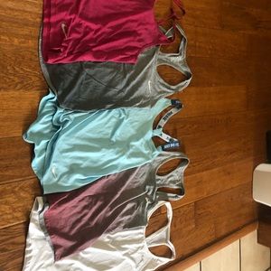 Nike and Under Armor Tanks